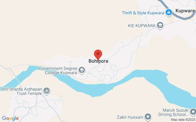 DIET Kupwara Location